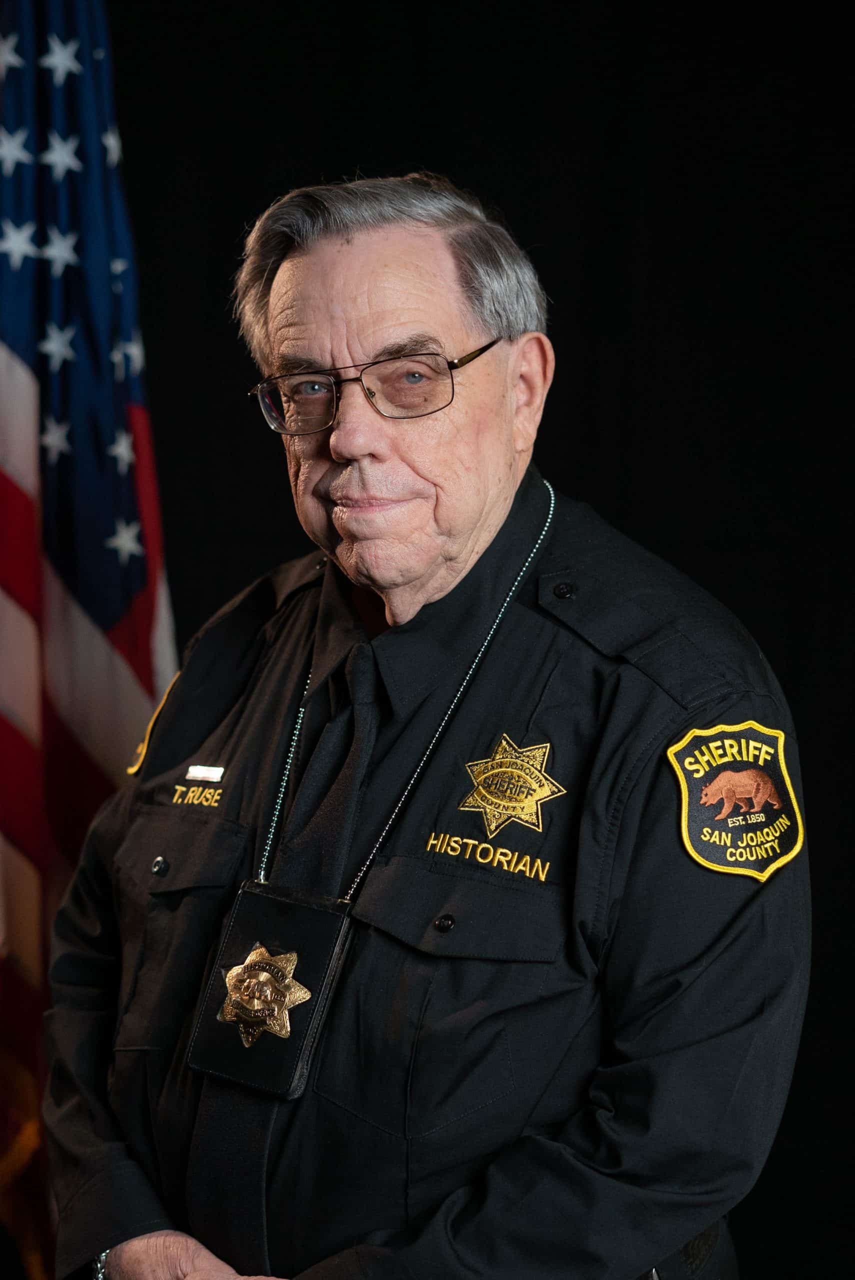 San Joaquin County Sheriff's Office Historian Todd Ruse