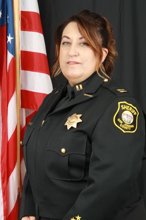 San Joaquin County Sheriff's captain Linda Jimenez