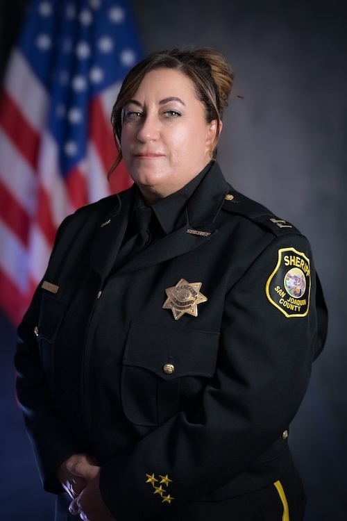 San Joaquin County Sheriff's Office Captain Linda Jimenez